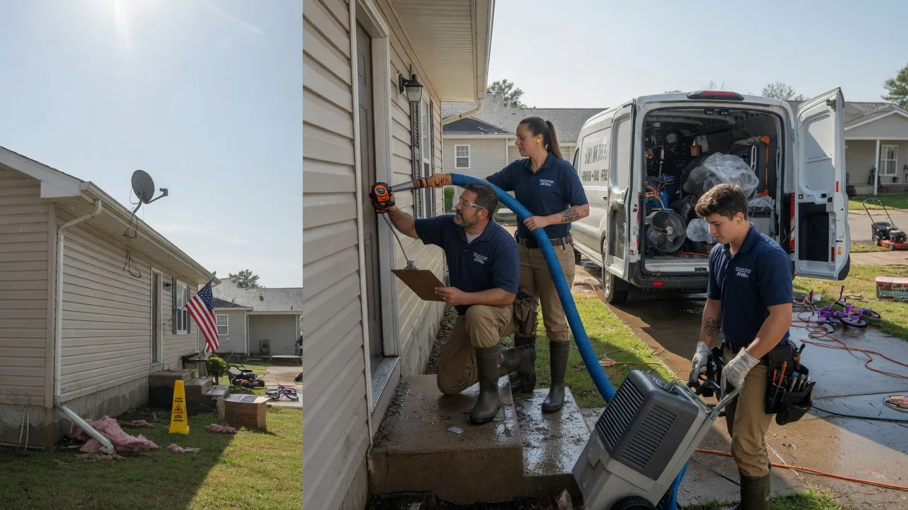 Ceiling Water Damage Restoration in Burns, WY near me